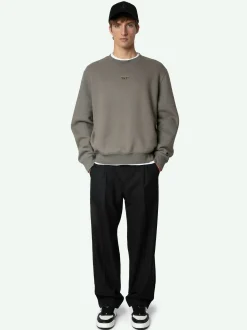 Outlet Zadig & Voltaire Simba Sweatshirt Mediumgrey